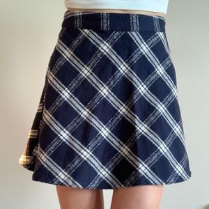 Plaid Skirt